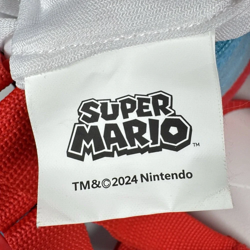 Nintendo Super Mario Bros Brothers Plush Backpack Stuffed Figure Toy Zip 18